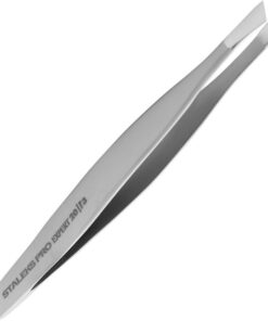 Vj Pinzas Staleks TE-20 Herramientas de belleza Instrumentos para depilación de cejas esteticista (tipo 3)