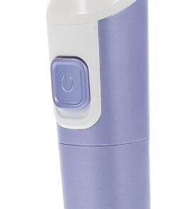 ULTECHNOVO Afeitadora Eléctrica Azul para Mujer Doble Cabezal, Resistente al Agua, Material Abs, Conveniente y Lavable para Depilación Facial y Corporal en Brazos y Cuerpo