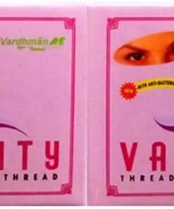 Vanity - 2 bobinas de 300 m para depilación con hilo de cejas, hilo extra suave y fuerte, anti bacteriano