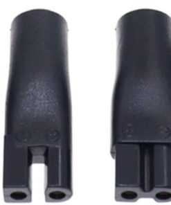 Convertidor para afeitadora de pelo DC5,5 x 2,1 mm macho a C8 cola hembra, fuente de alimentación, enchufe de interfaz de conversión, adaptador de conector de afeitadoras de repuesto