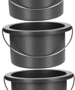 Healeved 3piezas Contenedor Para Derretir Cera De Olla De Depilación Recipiente Antiadherente Para Máquina De Depilación De Color Aleatorio