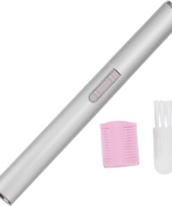 VALICLUD Depiladora de Cejas Eléctrica Multifuncional 1 Unidad Tamaño Compacto para Mujer Portátil sin Batería Cuidado Personal Viaje Ligera Antideslizante Fácil Limpieza