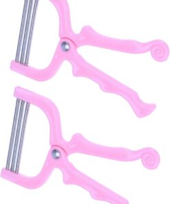 Depiladora Facial Manual Hilo, 2 Piezas, Eliminación Rápida del Vello, Segura Piel, Adecuado para Mujer