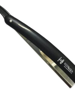 Sesiomworld Navaja Profesional Peluquería-Barbería Hoja Partida Black 1 Unidad 200 g