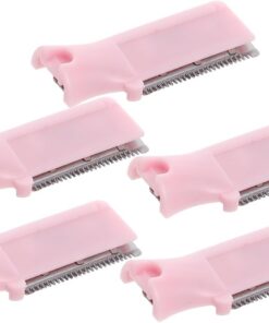 5piezas Accesorio De Cuchillas De Repuesto Para Afeitadoras Faciales y Recortadores De Cejas