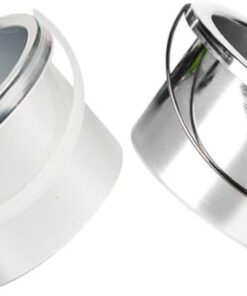 2 Piezas de Recipiente Interior de Aluminio para Calentador de Cera Depilatoria, Diseño Simple y Mango Cómodo, Adecuado para Uso en Salón Casa