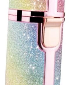 Happyyami Depiladora Eléctrica USB Recortadora de Cejas Colorida para Mujeres Portátil Recargable Cabezal Lavable Depilador Facial y Corporal Ligera
