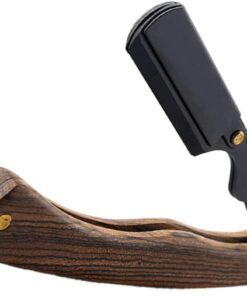 STOBAZA Soporte Plegable de Acero Inoxidable Diseño Ergonómico Estilo Retro y para Adecuado para Recortar Barba Maquinilla de Afeitar Afeitado Masculino