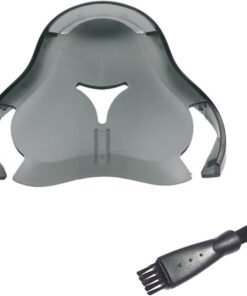 Tapa protectora de cabeza de afeitadora con cepillo de limpieza, tapa protectora de plástico para afeitadora eléctrica RQ11 RQ12 RQ1150 RQ1151 RQ1131 RQ1130 RQ1175 RQ1060 RQ1075 RQ1085 RQ109 SS. 7000