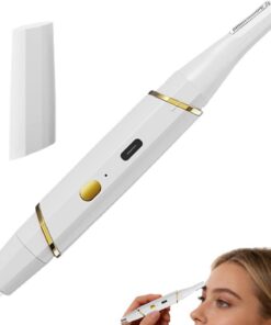 Recortador De Cejas Afeitadora Eléctrica con Carga USB | Recortador de Nasal de Doble Cabeza Para Nariz, Facial, Barba, Mujeres, Hombres, Hogar, Viaje y Viaje de Negocios