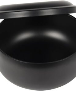 Jabonera de Acero Inoxidable para Afeitar Gran Capacidad, Segura y Práctica, Adecuado para Uso Doméstico y Creación de Espuma Fácil