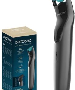 Cecotec Máquina de Cortar Pelo 2 en 1 Bamba PrecisionCare OneShave. Afeitadora y Recortadora de Uso Inalámbrico, 45 Mins de Autonomía, Cuchillas de Acero Inoxidable y Peine Ajustable