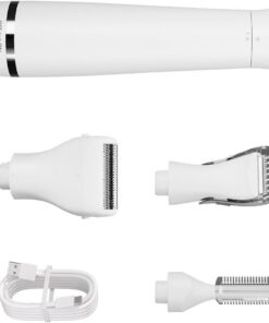 Maquinilla eléctrica menos 4 en 1 para mujer, depiladora para cara, cejas, axilas, bikinis, recortadora de depilación