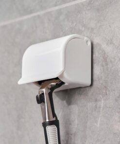 Soporte de pared para maquinilla de afeitar, organizador para accesorios de maquinilla de afeitar