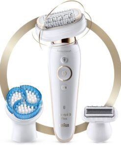 Braun Silk Epil 9 Flex 9010 - Depiladora eléctrica 3D, color blanco