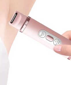 Recortadora de bikini para mujer Recargable Impermeable Seco Mojado | Recortadoras De Bikini Para Mujer Aseo Corporal De Viaje Rostro Zona Íntima Piernas Piel Facial