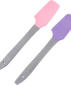 2 Piezas Espátula de Silicona para Cera Mango Cómodo y Diseño Reutilizable, Adecuado para Depilación y Limpieza Fácil en Uso Doméstico