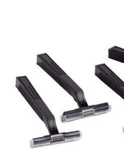 Cuchillas de afeitar desechables, 5 unidades, con 2 cuchillas planas