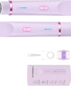 Afeitadora eléctrica inalámbrica para mujer con cabezales para cuerpo y cara, recortadora de piernas en las axilas