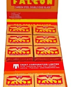 Razor Blades Club - 100 cuchillas de afeitar Treet Falcon de doble filo