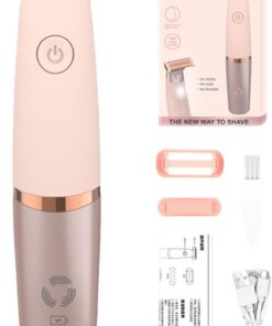 Bikini Trimmer Women, Cordless Electric Shaver, Wet and Dry Body Razor | Gentle Hair Removal Device, Grooming Tool Face, Two Piece Line, Sensitive Areas 4.0x1.3x6.6 Inches