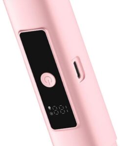 Recortadora eléctrica para mujer, afeitadora húmeda y seca con pantalla LCD e indicadores de batería, peluquería inalámbrica para mujeres púbicas, esencial para el aseo púbico