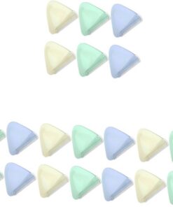 Happyyami 24 Piezas Cuchillas de Afeitar para Cejas Recortador Facial Portátil Inoxidable y Plástico Herramienta de Depilación para Mujeres de Bolsa Opp