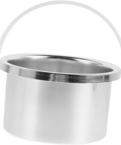 Recipiente Interior para Calentador de Cera de 105mm de Diámetro de Aleación de Aluminio Diseño Versátil y Protección para Terapia de Cera y Depilación Segura