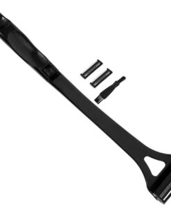 Cabilock Afeitadora Corporal Mango Antideslizante con Triple Cuchilla de Acero Inoxidable y Control Manual de Precisión para Hombres Adecuado para Viajes y Actividades al Aire Libre