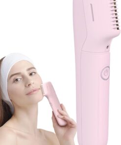Depiladora Eléctrica Corporal | Depiladora Facial y Cuerpo - Afeitadora Inalámbrica Ligera para Áreas Intimas Nariz Cara Mujer Diseño Compacto Desplazamiento