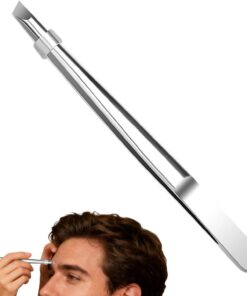Pinzas Para Mujeres Herramienta De Metal Para Depilar Cejas | Pinzas Para Vello Facial Y Barba Para Viaje Hogar Salón Barbería Estética