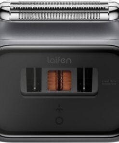 Laifen P3 Pro Afeitadora Eléctrica, 2x12k Cortes/min, Autonomía 100min,Gris | Motores Lineales 2×12.000 cortes/min, Afeitado en Seco y Húmedo, Lámina 0,055 mm, Batería 100 min, USB-C, IPX7