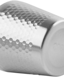 GANAZONO Cuenco de Afeitar de Acero Inoxidable Diseño Redondeado y Elegante Resistente y Fácil de Almacenar para Hombres para Uso Diario Baño