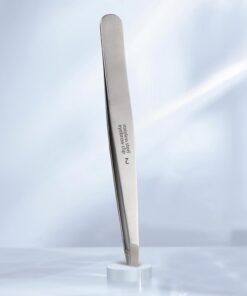 Pinzas de acero inoxidable de precisión para depilación facial, astillas para extracción de puntos negros y depilación encarnada
