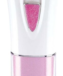 Depiladora para rostro, depiladora de deslizamiento suave con luz y cepillo de limpieza, afeitadoras portátiles para mujer, cara, pierna, brazo, pelo, sin batería