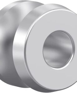 STOBAZA Base para Maquinilla de Afeitar Manual de Aleación de Aluminio Plateada Soporte Seguro y Antideslizante para Maquinilla de Afeitar de Hombre Diseño Práctico para Baño Ordenado