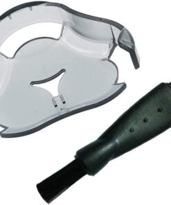 Protector de cabeza de afeitadora y cepillo de limpieza para afeitadora eléctrica Philips Norelco RQ1200 RQ1100 RQ10 Series RQ1050 RQ1060 RQ1075 RQ1085 RQ1090 RQ1150 RQ1250 TQ1260
