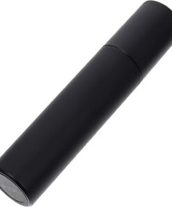 STOBAZA Depilador de Nariz y Oídos, Recortador de Vello Nasal Portátil, USB Recargable, 600mah, Negro, Abs y Aleación de Aluminio, para Viaje y Uso Doméstico
