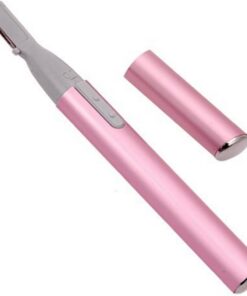 Recortadora eléctrica de cejas para mujer, maquinilla de afeitar facial de precisión, funciona con pilas, pequeña depiladora para cara, cuello, labios, cuerpo, brazos, piernas, recortadora de cejas