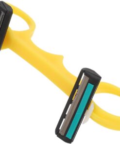 GANAZONO Cortapelos Manual para Cabeza Calva Rápido con Doble Cabezal Recortadora Compacta para Barba y Cuerpo para Afeitado Casa y Viaje Accesorios de Aseo Masculino