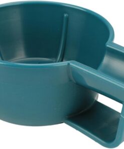 STOBAZA Cuenco para Afeitar Azul Antideslizante de Pp Diseño Profundo y Resistente Adecuado para Crear Espuma de Crema de Afeitar