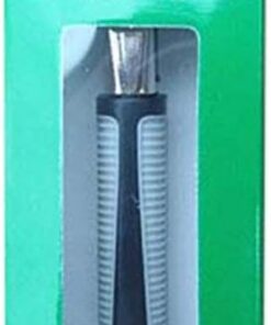 Maquinilla de Afeitar de Hombre Manual 1 Mango 1 Hoja de Hombre Barba Cuchillo de Barba Herramienta de Barba afeitadora Herramienta (Color: Gris) 11