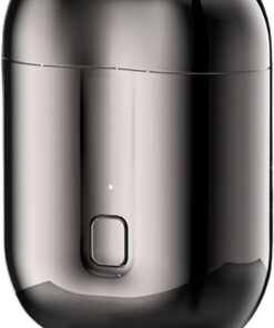 Afeitadora de bolsillo recargable de doble cabeza, afeitadora eléctrica portátil USB eléctrica para hombres, tamaño de bolsillo