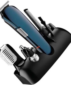 Recortadora Eléctrica Multifunción Recargable para Bigote y Vello Nasal | Acero Inoxidable, Botón On/off Fácil, Diseño Compacto, Cuchillas Precisas