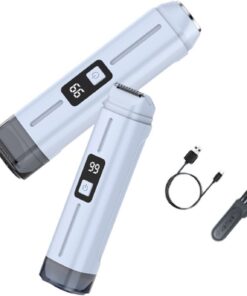 Recortadora de pelo multifuncional eléctrica depiladora depiladora para piernas axilas herramienta de afeitado para mujeres cuerpo fácil de limpiar depiladora de doble cabeza