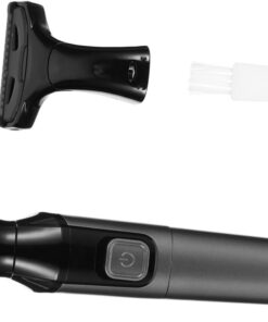 Afeitadora Eléctrica para Mujer Negra, Depiladora Corporal | Abs, Batería Aa 1, 5 V y 1, 2 W, Ligera y Portátil para Viaje, Recortadora de Vello Corporal