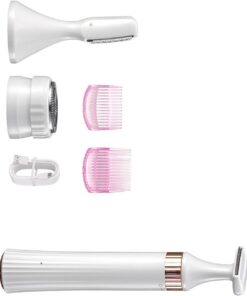 Dispositivo de corte de afeitadora eléctrica ABS adecuado para recortar vello de todo cuerpo con tamaño compacto y carga USB rápida Cortador de cabello ergonómico