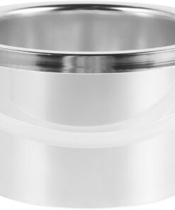 VICASKY Olla de Cera de Aleación de Aluminio para Depilación, Recipiente Calentador y Versátil, Diámetro Interior 105mm para Terapia de Cera