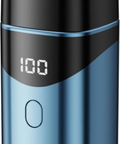 Afeitadora eléctrica portátil recargable por USB, pequeña afeitadora de viaje, afeitadora de barba con pequeña herramienta de corte para hombres