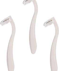 Happyyami 3 Piezas Recortadora de Corporal para Mujeres de Afeitadora Manual Mini Portátil para Axilas y Cuerpo para Cuidado de y Exfoliación